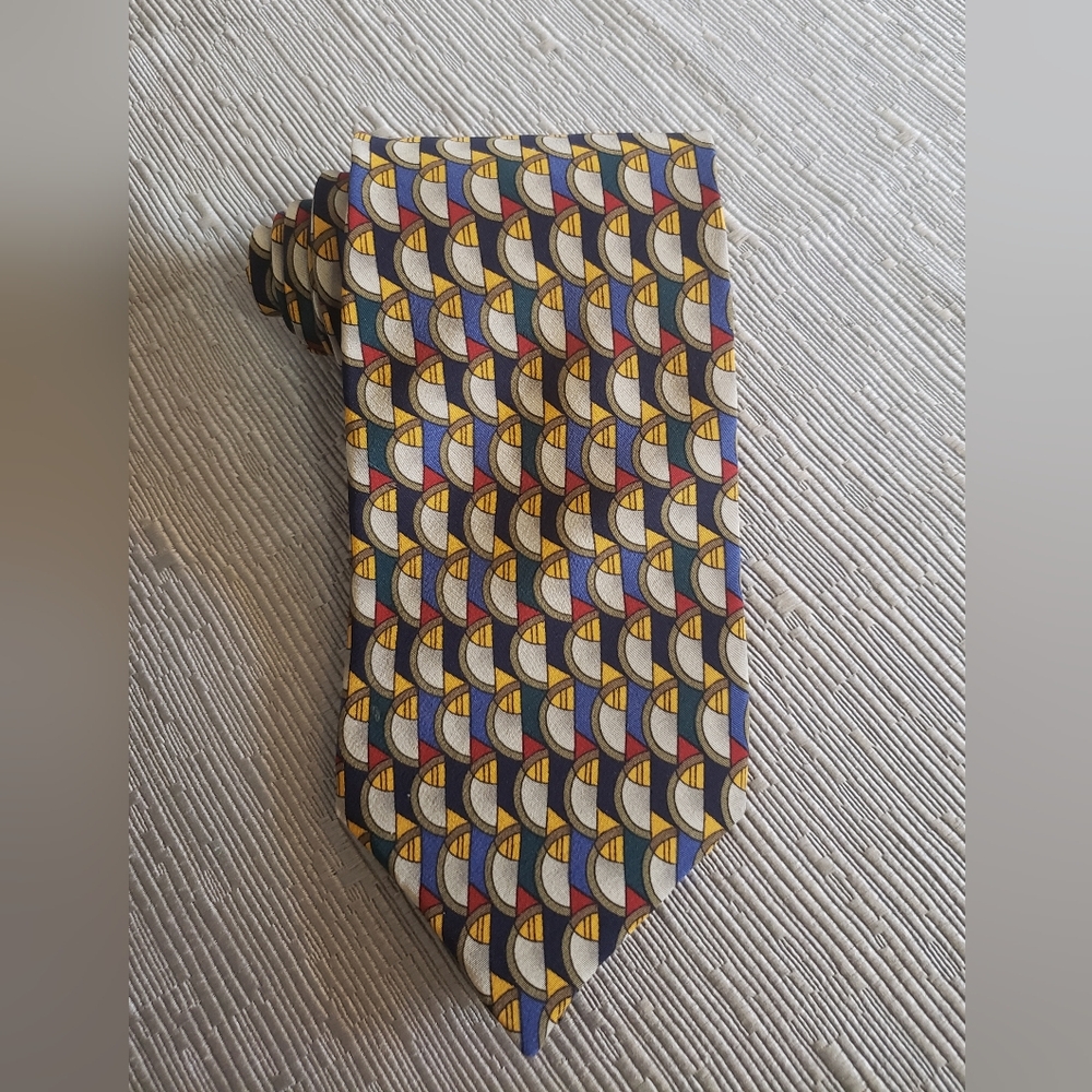 Jerry Gracia 100% Silk Patterned Tie